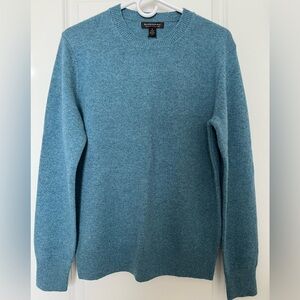 Banana Republic Merino Wool Turquoise Crewneck Sweater